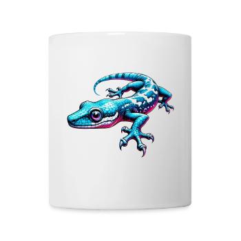 Gecko - Tasse - Weiß - Vorne