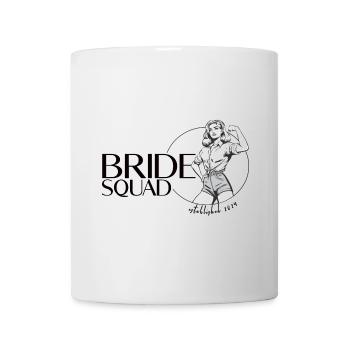 Équipe de mariées - Enterrement de vie de jeune fille - Mug blanc - blanc - Devant