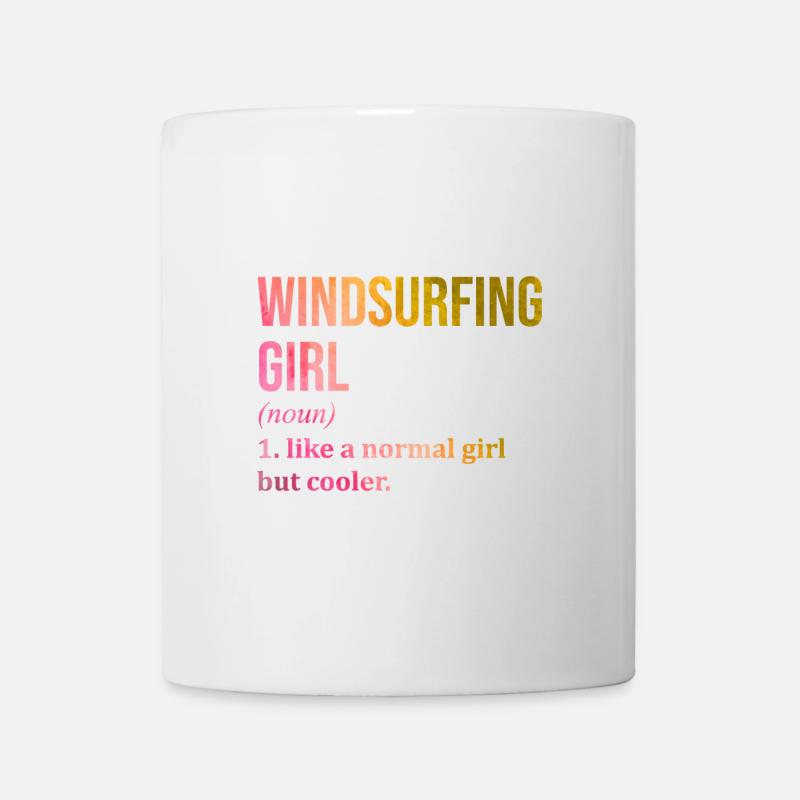 Windsurfen - Tasse - Weiß