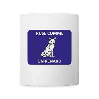 Schlau wie ein Fuchs - Tasse - Weiß - Vorne