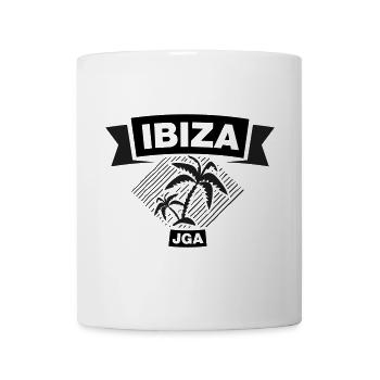 IBIZA – JGA unter Palmen 2c - Tasse - Weiß - Vorne