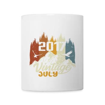 Vintage July 2017 Birthday Gift July 2017 - Mug - white - Front
