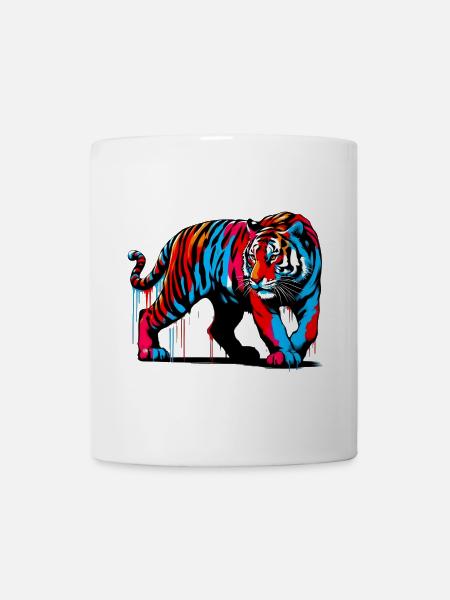 Tiger - Tasse - Weiß