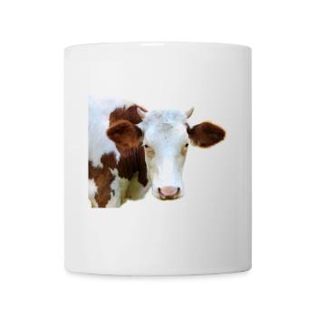 funny cow cow head gift farmers farmers - Mug - white - Front