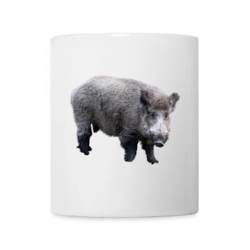 Wild boar - Mug - white - Front