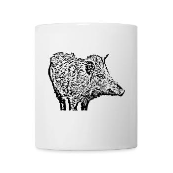 Wild boar Wild boar Pig Sow Pigs - Mug - white - Front