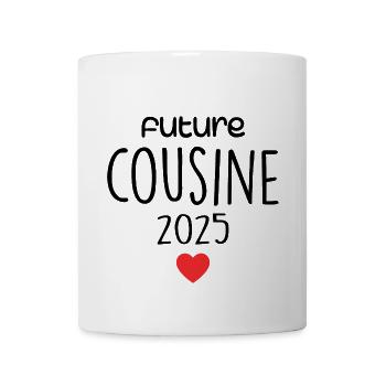 Cadeau Futur Cousine - Mug blanc - blanc - Devant