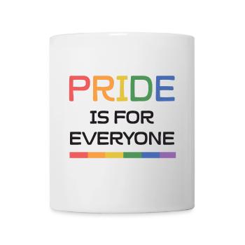 LGBTQ Pride Month - Pride is For Everyone - Mug - white - Front