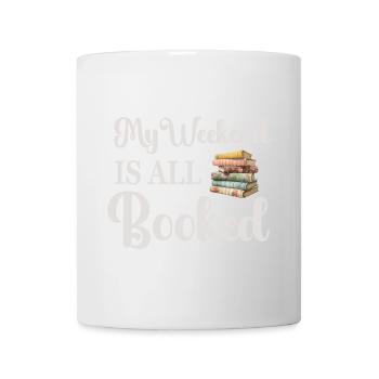 Reading Books Bookworm - Mug - white - Front