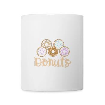 Donuts Donut-Liebhaber - Tasse - Weiß - Vorne