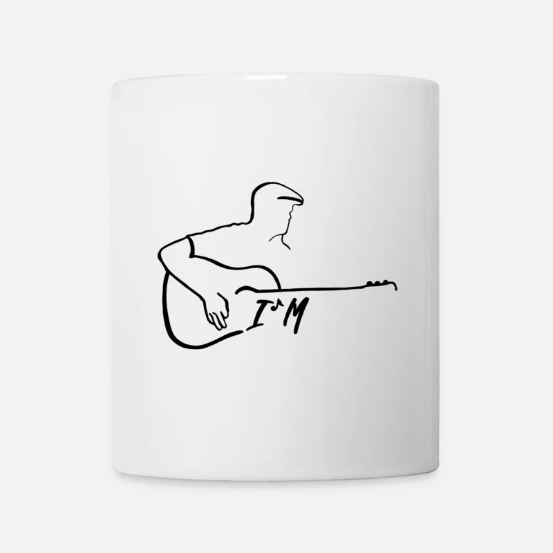 Collection de guitares I ́M - Mug blanc - blanc