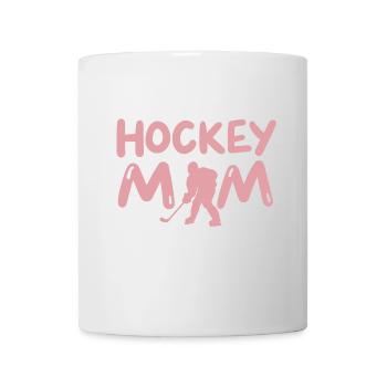 Hockey Mama Eishockeyspielerin - Tasse - Weiß - Vorne