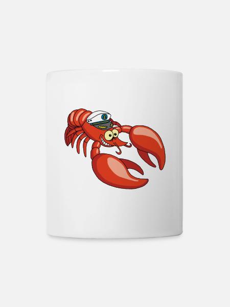 Capitaine homard - Mug blanc - blanc