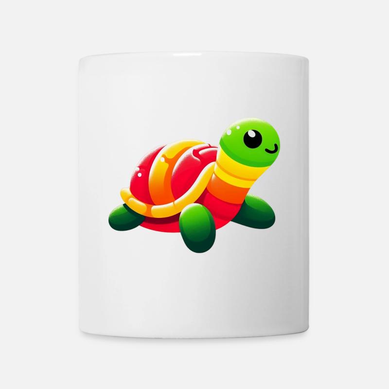 Schildkröte - Tasse - Weiß