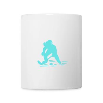 Eishockey Eishockeyspielerin - Tasse - Weiß - Vorne