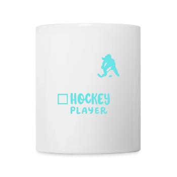 Eishockey Eishockeyspielerin - Tasse - Weiß - Vorne