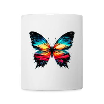Schmetterling - Tasse - Weiß - Vorne