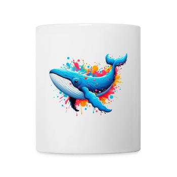 Wal - Tasse - Weiß - Vorne