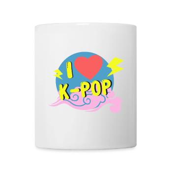 I love Kpop - Mug - white - Front