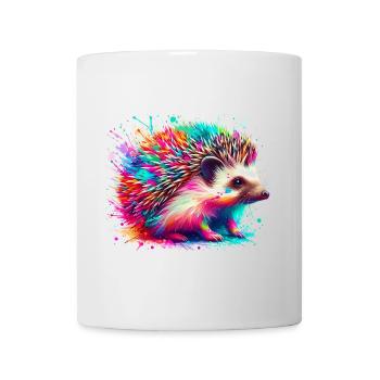 Hérisson - Mug blanc - blanc - Devant