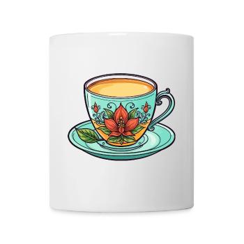 Teacup Neo Traditional - Mug - white - Front