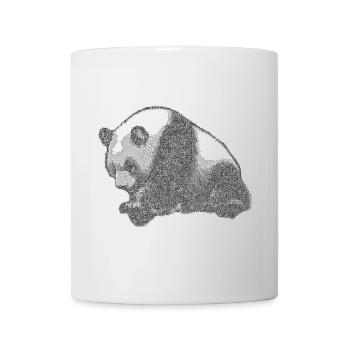 Panda groß - Tasse - Weiß - Vorne