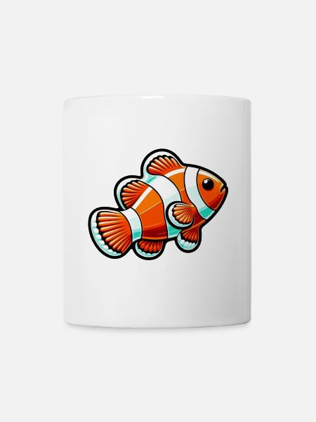 Clownfisch - Tasse - Weiß