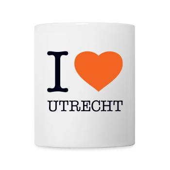 I LOVE UTRECHT - Tasse - Weiß - Vorne