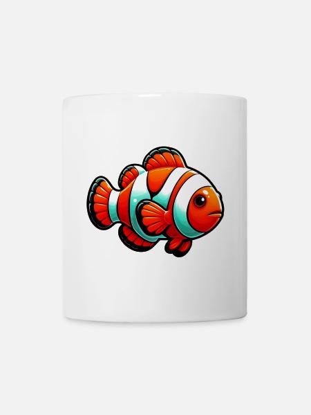 Clownfisch - Tasse - Weiß