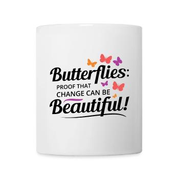 papillons papillons collectionneur d’insectes Entomologie - Mug blanc - blanc - Devant