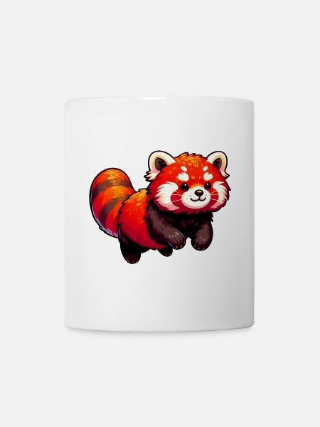 Kleiner Panda - Tasse - Weiß