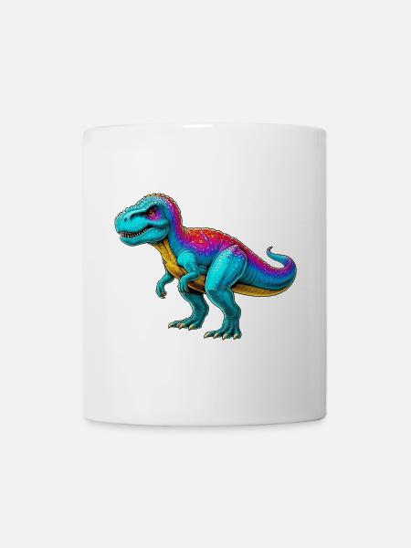 Dinosaurier - Tasse - Weiß