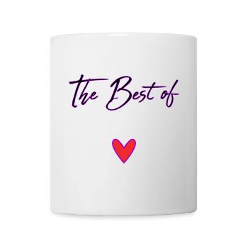 BONNE FÊTE. COEUR. BONNE FÊTE MAMAN. MAMAN - Mug blanc - blanc - Devant