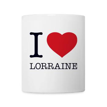 I LOVE LORRAINE Lothringen - Tasse - Weiß - Vorne