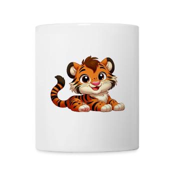 Tiger 8 - Mug - white - Front