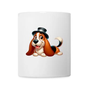 Basset 7 - Mug - white - Front