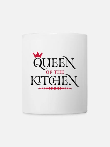 Queen of the Kitchen - Tasse - Weiß
