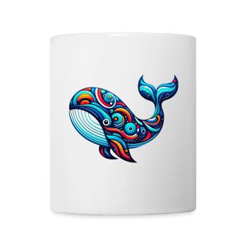 Wal - Tasse - Weiß - Vorne