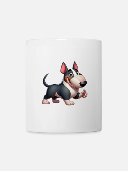 Bullterrier - Tasse - Weiß