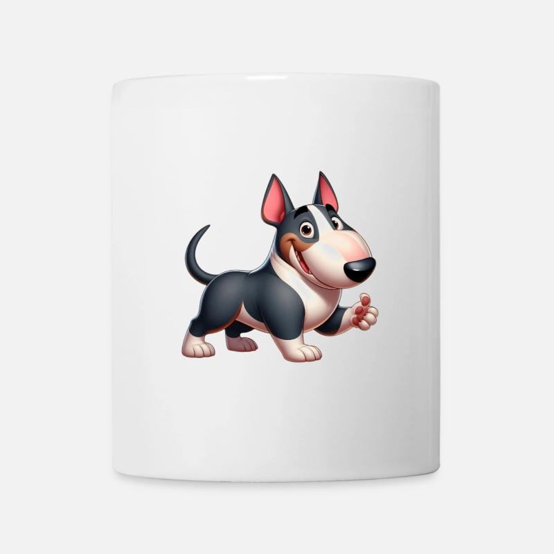 Bullterrier - Tasse - Weiß