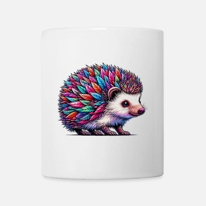 Hérisson - Mug blanc - blanc