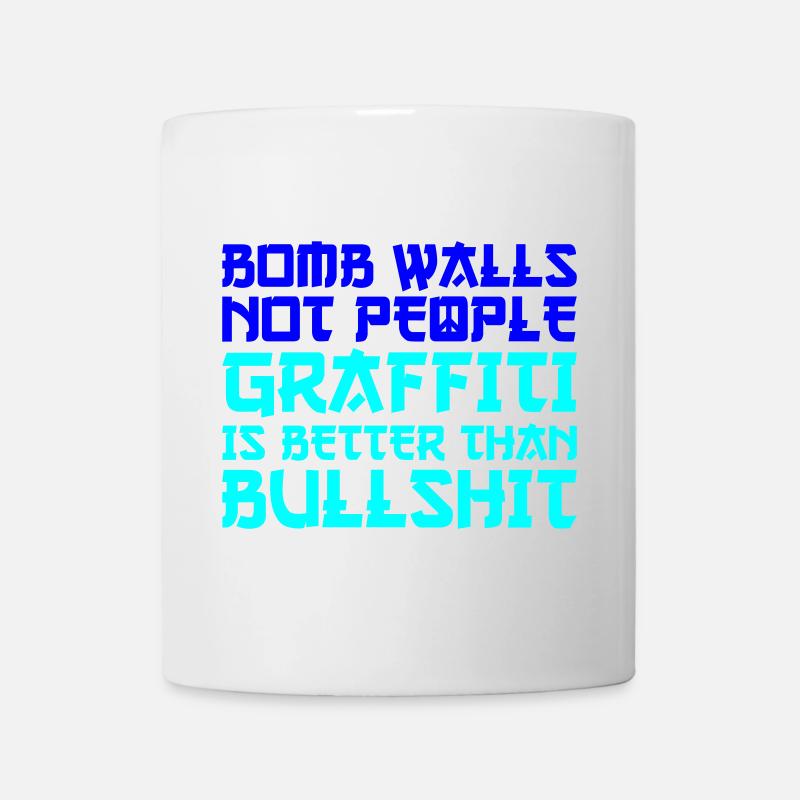 Peace Graffiti - Mug - white