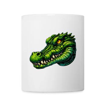 Crocodile - Mug blanc - blanc - Devant