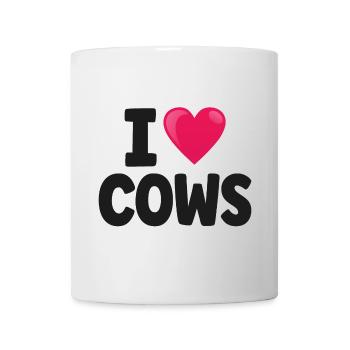 Vache Vaches - Mug blanc - blanc - Devant