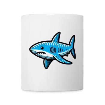 Hai - Tasse - Weiß - Vorne