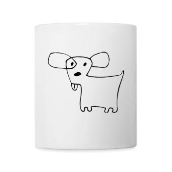 02 Doggie Shorts - Mug - white - Front
