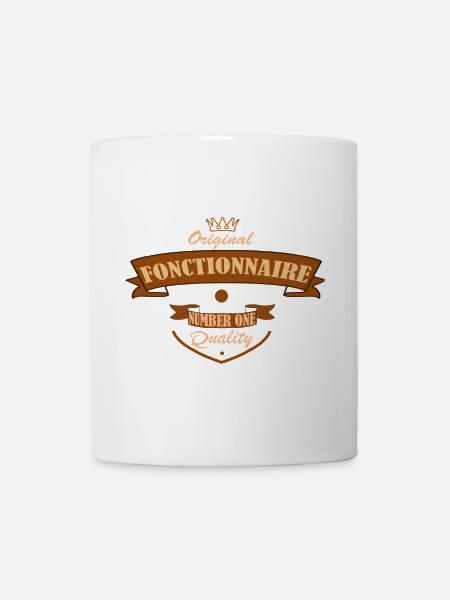 Fonctionnaire - Mug blanc - blanc