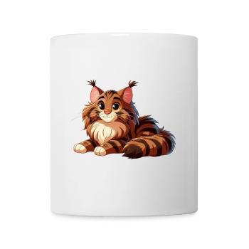 Maine Coon 14 - Tasse - Weiß - Vorne