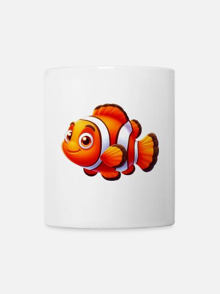 Clownfisch - Tasse - Weiß