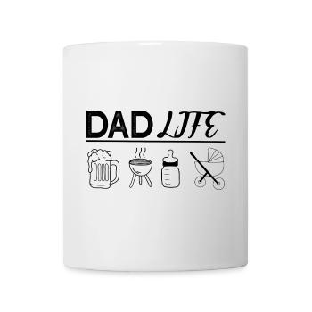 Dad Life – Humorvolles und Authentisches Papa Desi - Tasse - Weiß - Vorne